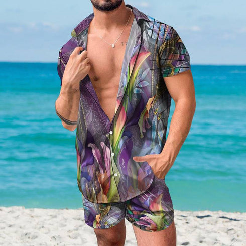 Men's 3D Printed Trendy Digital Shirt